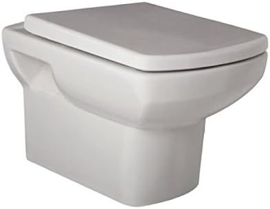 Kartell Aspect Ceramic Wall Hung Toilet WC Pan With Soft-Close Seat