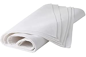 Joggaboms Plain White Tea Towel 100% Cotton Ideal for Screen Printing Available in pack of 50, 100, 200 LH Cotton Tea Towels KItchen and Homewear Tea Towel (1)