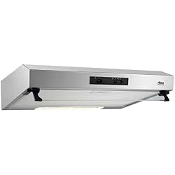 Faure FHT6132X hotte 272 m³/h Intégré Acier inoxydable D - Hottes (272 m³/h, Conduit/Recirculation, E, D, D, 52 dB)