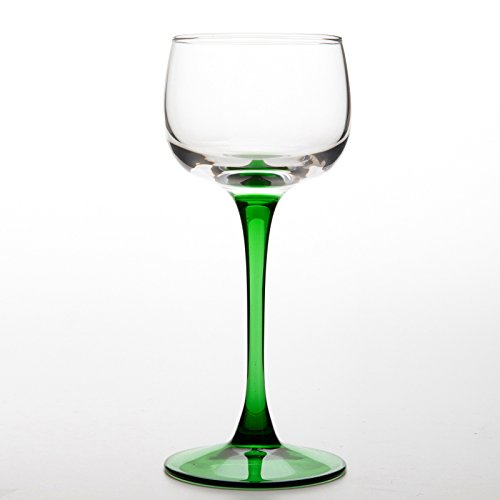 6 Verres à Vin d'Alsace VIN DU RHIN 6 Verres à Vin d'Alsace VIN DU RHIN