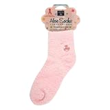 Earth Therapeutics Aloe Infused Socks Pink, Pink 1 Pair