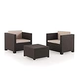 muebles rattan Incluye cojines de asiento y respaldo