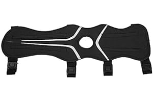 ZERONE Guardia del Braccio di Tiro con L'Arco, Paracolpi in Nylon Regolabile Guardia di Protezione Paracolpi per Tiro con Ricurvo(Black)