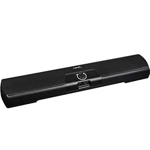 Q3 3.5mm Wired Computer Speaker 10W Soundbar Home Theater PC Sound Bar Volume Control USB Powered for TV Laptop Tablet PC Smartphone MP3 Player