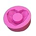 Produktbild Bomcomi Geometrische Herzform Silikon-Form-DIY Aromatherapy Kerze Seife Schokoladen-Form-Backen-Werkzeuge