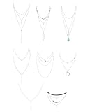 swarovski halskette set --- ECONOMICAL CHOKER SET --- Ein Auftrag einschließlich 8 PC reizvolle Chokerhalskette, ökonomischer Choker halsketten, verdienen zu kaufen; Material: umweltfreundliche Legierung, sicher genug für empfindliche Haut.