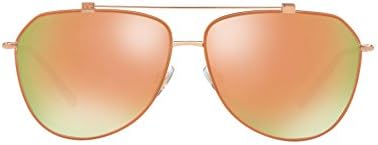 Fine Pilot Sunglasses in Matte Pink Gold DG2190 12984Z 59