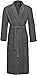 Produktbild normani Unisex Luxus Wellness Bademantel für Damen & Herren aus 100% weicher Baumwolle, Oeko-Tex® 100, halblang Farbe Grau Größe 4XL