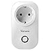 Produktbild Sonoff S20 Wi-Fi Smart Plug Wireless Socket Fernbedienungsschalter Viele Zeitpläne funktionieren mit Amazon Alexa, Google Home und Google Nest (EU-F-Stecker)