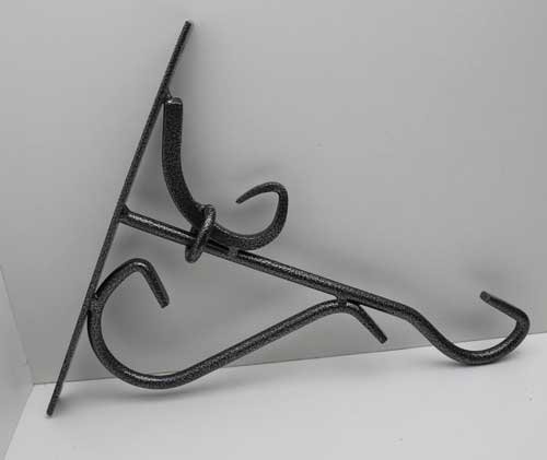 Wandhalter 24 cm, Metall, Wand Pflanzen Ampel Blumen Windspiel Laternen Halter (LHS) - 5