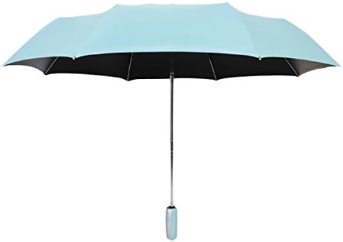 Mecoco Windproof Automatic Solid Color Flowers Folding Umbrella