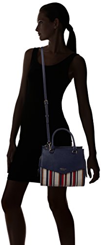 Fiorelli Women's Mia Top-Handle Bag Multicolour (french Navy Weave)
