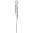Bore gauge/Taper Gage Stainless Steel Taper Welding Gauge Inch & Metric Feeler Gap Hole Measure Tool (1-15MM)