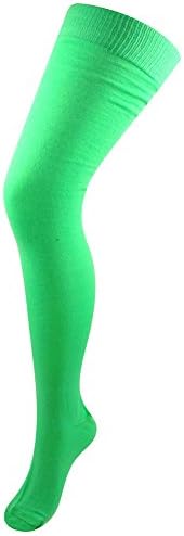 BB Accessories Women's Over-Knee Cotton Socks Stripe