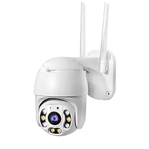 Maizic Smarthome Wifi 1080p FHD 2.4MP 320 degree Viewing Area Security Camera, White