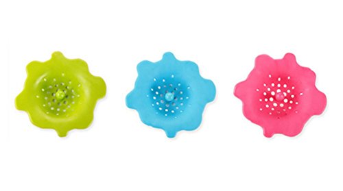 Abflusssieb Dawa 3 Stck Starfish Haarsieb Hair Catcher