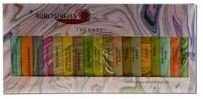 Auroshikha Incense Classic Marbled 18 Fragrance Sampler by Auroshikha Incense