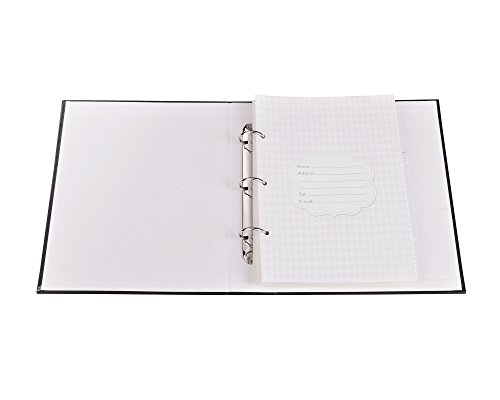 Arpan Deluxe Large Self Adhesive Ring Binder Photo Album 40 Sheets/80 Sides – Black by ARPAN - 3