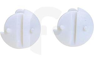 ‎DOMETIC Dometic Drehverschluss des Lüftungsgitters für den Winter 2 Stück ? 15 x 10 mm Camping Kühlschrank 4499000115