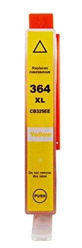 Druckerpatrone kompatibel für HP 364 XL 364XL Yellow mit Chip und Füllstand - 3
