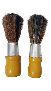 THE GRAND Beard Shaving brush For Home And Salon Use Shaving Brush For Men And Boys Set of 2 pcs Pack of 1