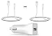 Produktbild Original M2® KFZ Adapter + 2x USB-C Kabel KFZ Schnell Ladekabel Datenkabel Set mit USB-C Ladegerät für für Original Sony Xperia Sony Xperia L1 (G3311) / L2 / X Compact / XA1 / XA1 Ultra (G3221) / XA2 Plus / XA2 Ultra / XZ Sony Xperia / XZ Premium / XZs