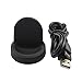 Produktbild chlliacrow Samsung Gear S2 S3 Smart Uhr Drahtlose Ladeschale Universal-Galaxie Uhr Drahtlose Ersatzladestation Ladegerät Wireless Charging Cradle Schwarz