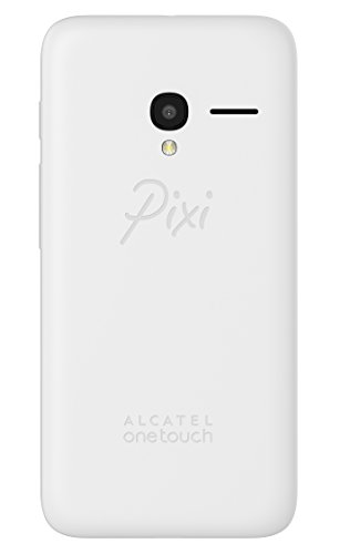 Alcatel One Touch Pixi3 (4.5) 3G Smartphone, Dual SIM, Bianco [Italia]