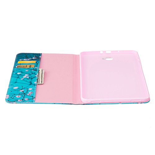 Romtronic Cute Colorful Flip Tasche PU Leder Abdeckung Stand Schutzhülle für Samsung Galaxy Tab A6 10.1 Pouces SM-T580 / SM-T585 + 1 x Schwarz Stylus (Design 01) - 6