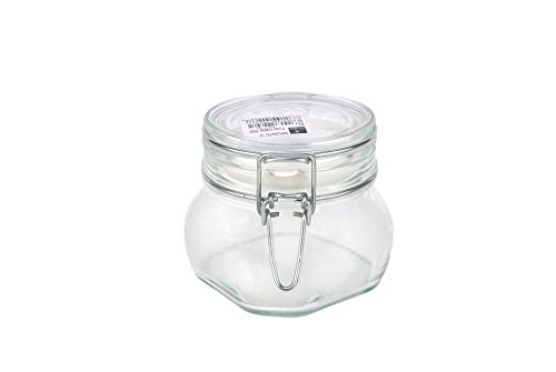 4er Set Einmachglas Bügelverschluss Original Fido 0,5L incl. Bormioli Rezeptheft - 2