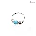 Produktbild sumanee Edelstahl Nase Ring Türkis Nasenloch Hoop Nase Ohrring Piercing Schmuck, silber, 8 mm