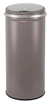 Kitchen Move BAT-42LI Design Originale Poubelle Sensor Automatique Taupe 67,5 x 30cm cm