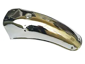 Aow Attractive Offer World Yamaha RX100/135/5 Speed Rear Mudguard (Chrome)