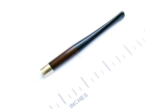 Kurzer Zigarettenspitze aus Holz für Slim Zigaretten, 10 cm - 3