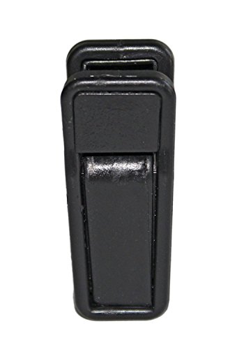Aeeque® 20 Stück Robust Slim Schwarz Klammer Kunststoff Clips für Bekleidung / Hose / Kleid / Socken / Unterwäsche , Set of 20 - 2