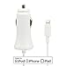 Produktbild Lighting KFZ-Ladegerät, EZOPower Apple MFI Zertifiziert Lightning Auto Ladegerät Kabel für iPhone iPad iPod - Weiß