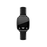 Arvin87Lyly Intelligente Armbanduhr, Smartwatch Mit Blutdruck Pulsmesser, Anti-verloren GPS und Mobiltelefon anrufen, Anzug für Alten Mann