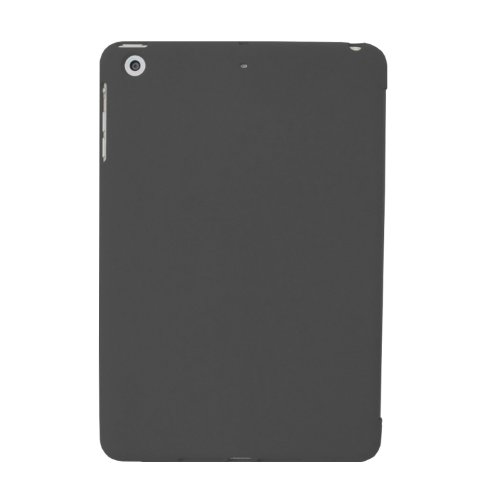 Khomo iPad Mini 1, 2, 3 Hülle Case Graues Gehäuse mit doppelten Schutz ultra dünn und leicht, Smart Cover – Italic Grey - 3