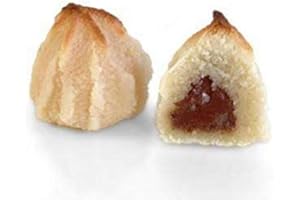 TURRONES FABIÁN Massepain fourré au chocolat en vrac - boîte de 1kg - On les appelles les Soupirs du massepain - suspiros de mazapán- La recette est de notre propre famille.