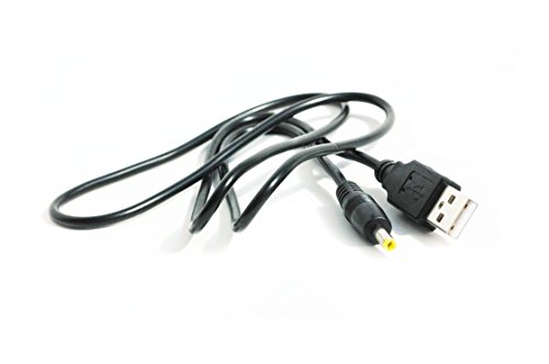 Kingfisher Technologie 90 cm USB 5 V 2 A PC Schwarz Ladegerät Power Kabel Adapter (18AWG) für Belkin F5D7231–4P Wireless Router - 3