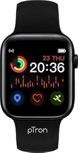 (Renewed) PTron Pulsefit P261 Smartwatch (Black)