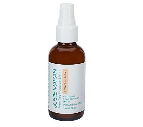 Josie Maran Argan Daily Moisturizer SPF 47 Protect + Perfect 2 oz Tinted Lotion by Josie Maran