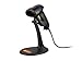 Produktbild TaoTronics USB Barcodescanner Laser Barcode Scanner/automatisch Ablesen Barcodescanner/80mm Lesebreite/100 Scans pro Sekunde/mit Ständer schwarz