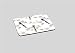 Produktbild RADANYA Vogel-Mousepad Rutschfeste Gaming-Gummi-Mauspad 7,2 X 8 Zoll