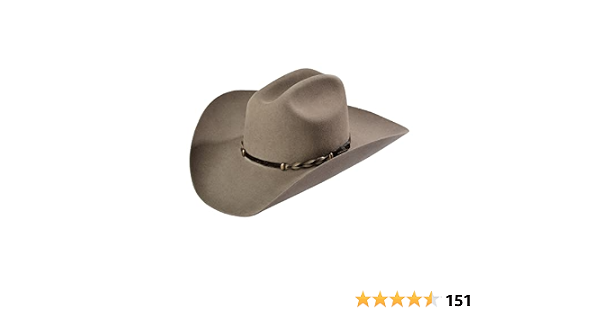 Stetson Men's Stone Portage 4X Buffalo 