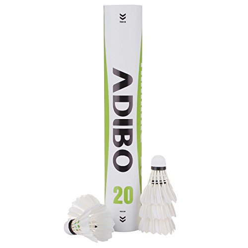 Badminton Shuttlecocks, Adibo 12 Packs Training Sport Feather Shuttlecocks Birdies Badminton Ball for Gym Fitness Game Outdoor Exercise reviews Badminton Shuttlecocks, Adibo 12 Packs Training Sport Feather Shuttlecocks Birdies Badminton Ball for Gym Fitness Game Outdoor Exercise