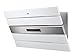 Produktbild AEG DVK6980HW Face Street Kopffreihaube Weiß mit Edelstahl Hob²Hood-Funktion Randabsaugung SilenceTech Funktion Lüften A+ 90 cm