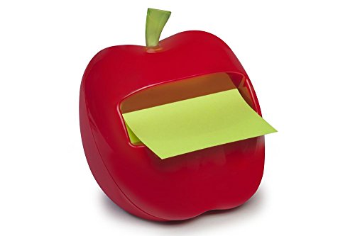 Post-It APL-330 - Dispensador de notas  dise  o de manzana  color rojo