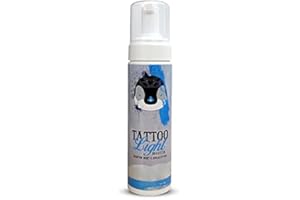 BLOW ICE TREATMENT FOR TATTOO Schiuma Tattoo Light 200ml - da applicare furante e dopo il tattoo. Rimuove tutti i residui e chiude i pori permettendo alla pelle di trattenere più pigmento.