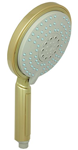 dirks-traumbad, Duschkopf Handbrause Dusch set + 175 cm Brauseschlauch GOLD 6128 - 4